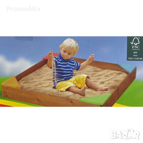 Детски пясъчник Beluga 41115 дървен пясъчник , снимка 4 - Градински мебели, декорация  - 40262072