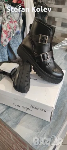 Дамски боти ABOUT YOU, снимка 3 - Дамски боти - 49190410