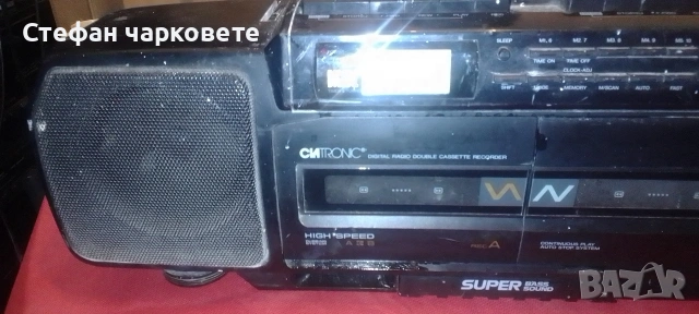 Двукасетачен касетофон и радио тунер , снимка 3 - Радиокасетофони, транзистори - 54083864