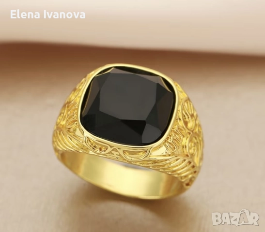 Пръстен от медицинска стомана, снимка 2 - Пръстени - 52839849