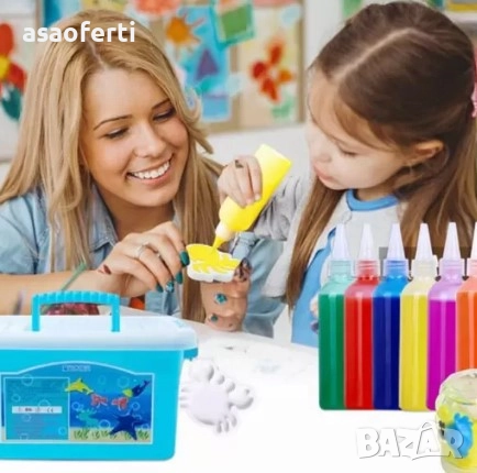 🎨 Творчески Комплект „Вълшебен 3D Гел Желе“ – Направи си Сам Морски Животни