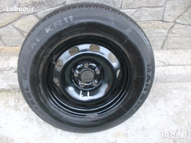 14 цола 5 х 100 мм 1 бр метална джанта - VW,Audi,Seat,Skoda !, снимка 3 - Гуми и джанти - 53995777