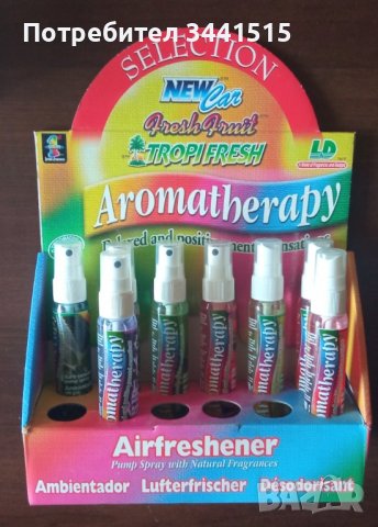 Испански ароматизатори Aromatherapy Tropi Fresh - к-т 6 броя x 60ml