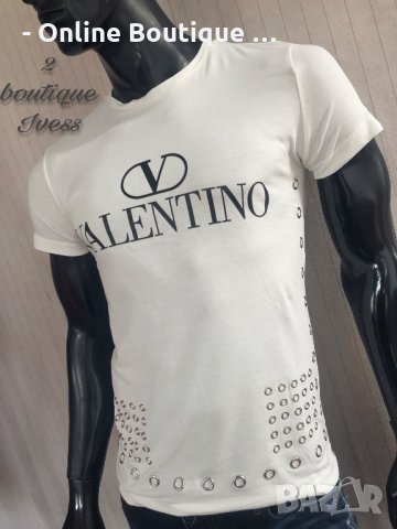 VALENTINO мъжка тениска код 2 , снимка 2 - Тениски - 31829753