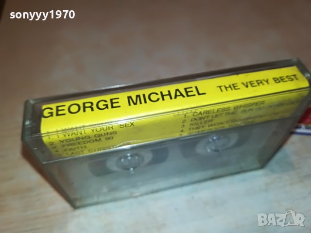 GEORGE MICHAEL-КАСЕТА 2701231259, снимка 4 - Аудио касети - 39453506