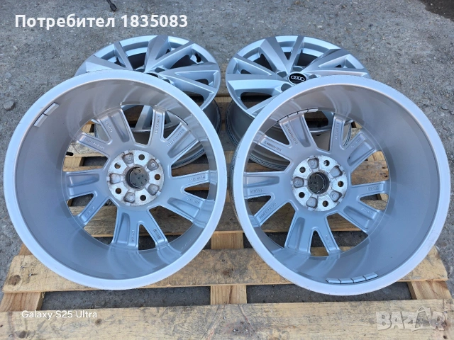 Лети джанти 17ки 5х112 Audi, снимка 10 - Гуми и джанти - 54128643