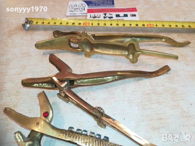 крокодили 3бр мед/месинг 1501211904, снимка 11 - Колекции - 31437300