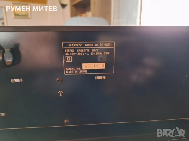 Дек Sony TC K 411, снимка 5 - Декове - 47977257