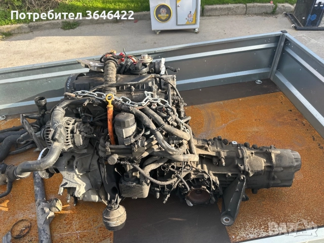 Двигател и скоростна кутия на пасат 5.5 1.9 131 кс., снимка 2 - Части - 52445659