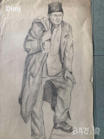 РУМЕН МИЛОВ рисунка молив, снимка 2 - Картини - 52814937