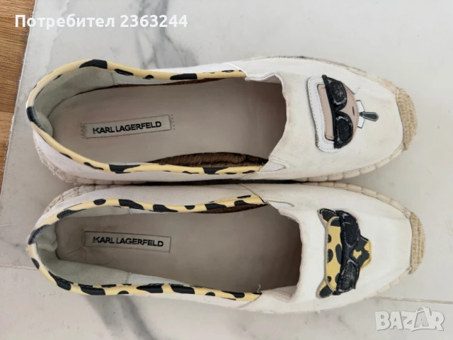 Еспадрили Karl Lagerfeld, снимка 5 - Дамски ежедневни обувки - 51375176