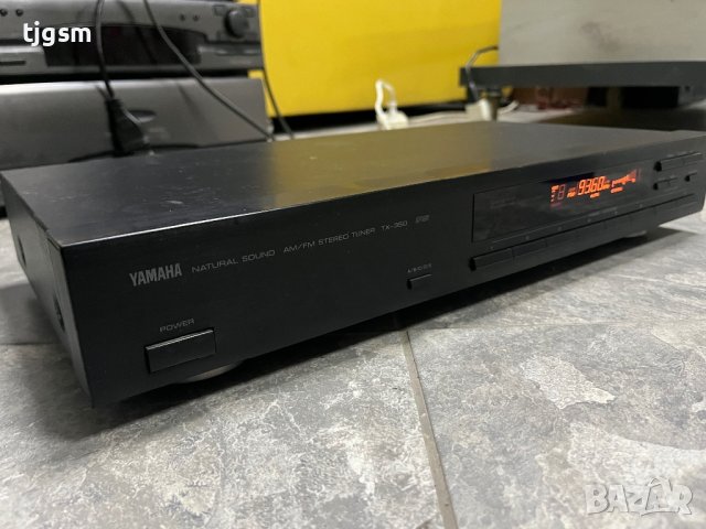 Тунер Yamaha TX-350 AM/FM Stereo Tuner (1991-95), снимка 6 - Декове - 42656297