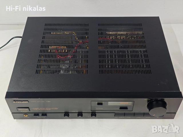 стерео усилвател PIONEER A-221, снимка 4 - Ресийвъри, усилватели, смесителни пултове - 51613850