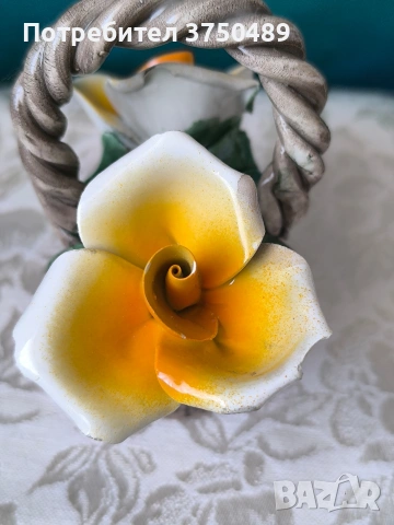 Кошничка с рози , снимка 4 - Декорация за дома - 54281558