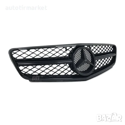 Черна решетка тип AMG за Mercedes C класа W204, снимка 3 - Аксесоари и консумативи - 56051431