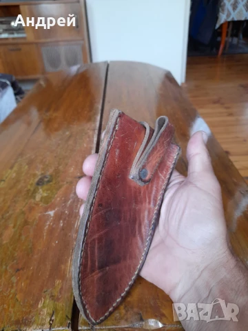 Стара кожена кания, снимка 5 - Други ценни предмети - 51066151