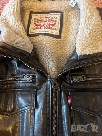 Мъжко кожено яке “Levi’s”, снимка 2 - Якета - 52854631