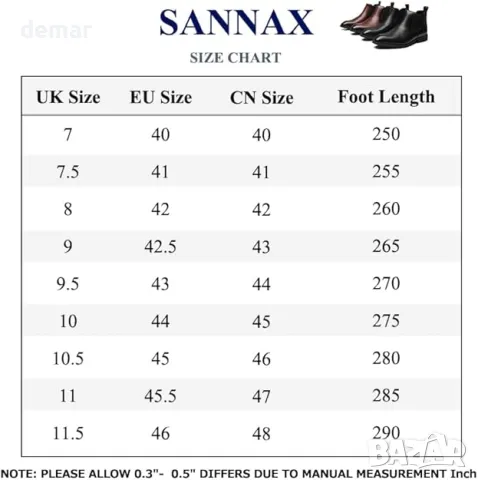 Мъжки боти SANNAX Chelsea Boot – елегантни, бизнес обувки, снимка 6 - Мъжки боти - 49808603