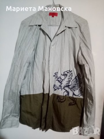 Hugo Boss оригинална дамска риза с лъв-орел, днес 14. 90 лв, снимка 2 - Ризи - 29837524