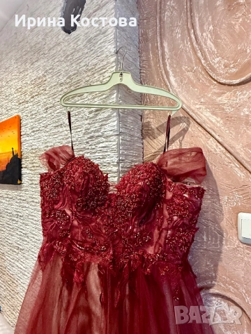 Стилна бална рокля , снимка 5 - Рокли - 53039932