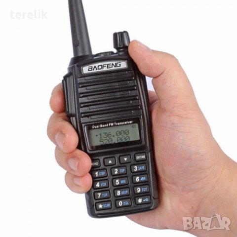 █▬█ █ ▀█▀ Нова Baofeng Uv82 8w 5000mah Професионална Двубандова РАДИОСТАНЦИЯ pmr, снимка 6 - Друга електроника - 39242801