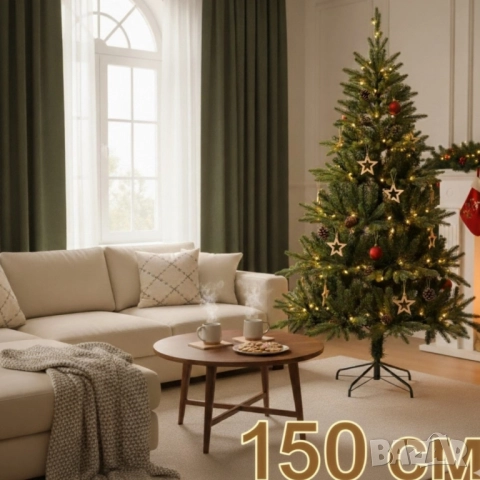 Красива коледна елха с естествено излъчване .На различни цени , снимка 4 - Други - 52434677