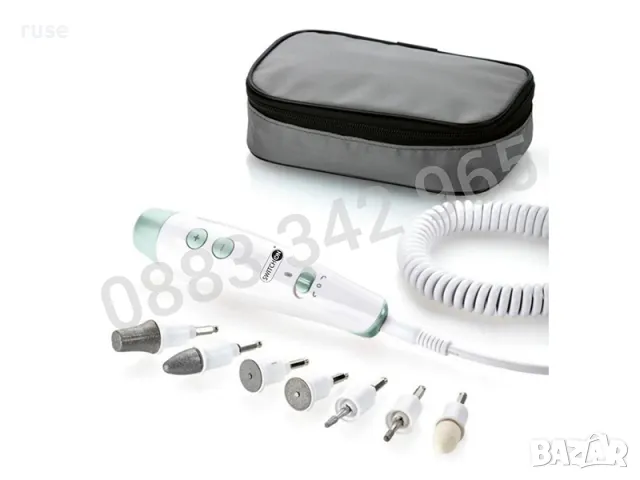 НОВИ! Електрическа пила за маникюр и педикюр 7 накрайника, снимка 2 - Други - 48967966