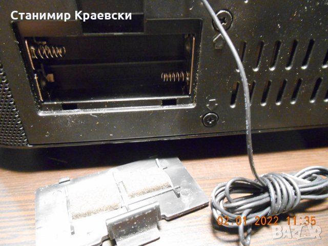 Terris  RWi112v2 - radio clock alarm hifi sound system, снимка 7 - Други - 35652509