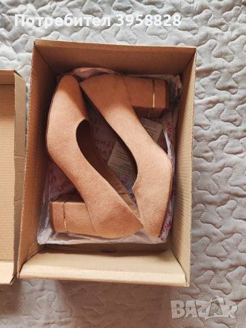 Дамски обувки, снимка 3 - Дамски обувки на ток - 44764662