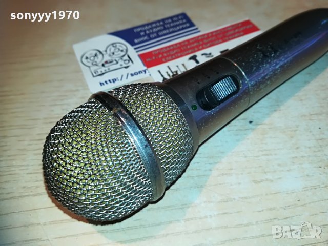 метален микрофон за ремонт, снимка 3 - Микрофони - 29834011