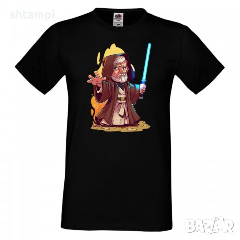 Мъжка тениска Star Wars Obi Wan Star Wars Игра,Изненада,Подарък,Геймър, , снимка 3 - Тениски - 36809580