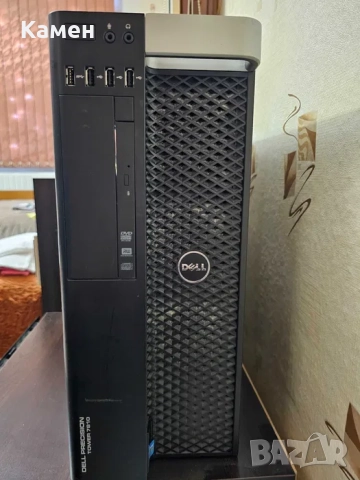 Dell T7810 – 2x Xeon E5-2680 v4, 256GB RAM, SSD, GTX 1070Ti+Quadro, снимка 2 - Работни компютри - 52328589
