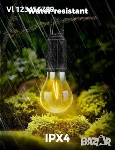 Акумулаторна LED къмпинг лампа за палатка, снимка 4 - Къмпинг осветление - 50692963