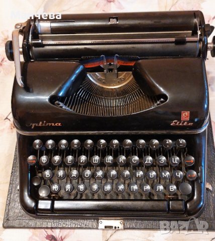 Пишеща машина Оптима Елит, снимка 1 - Антикварни и старинни предмети - 42680992