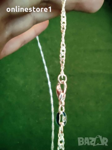 Сребърна верижка 925 - V103, снимка 2 - Колиета, медальони, синджири - 30117350