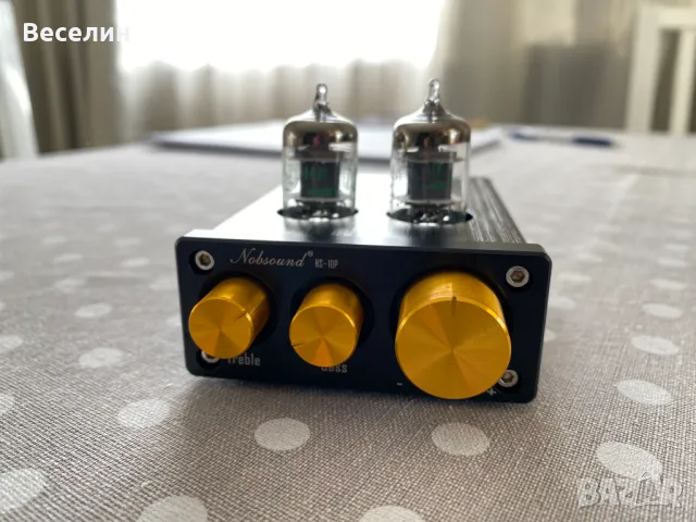 Лампов предусилвател Nobsound NS-10P by Douk Audio, снимка 1 - Други - 48812989