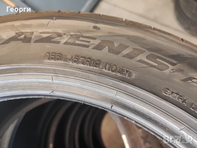 2бр.летни гуми 255/45/19 Falken, снимка 4 - Гуми и джанти - 50837308