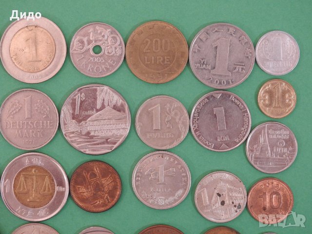 Лот 40 монети от 40 различни държави (1), снимка 4 - Нумизматика и бонистика - 31440531