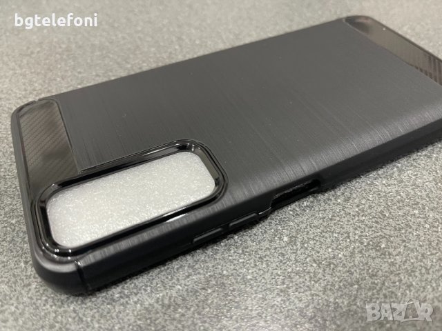 Huawei P Smart 2021 калъф тип тефтер и силикон Carbon, снимка 12 - Калъфи, кейсове - 30966600