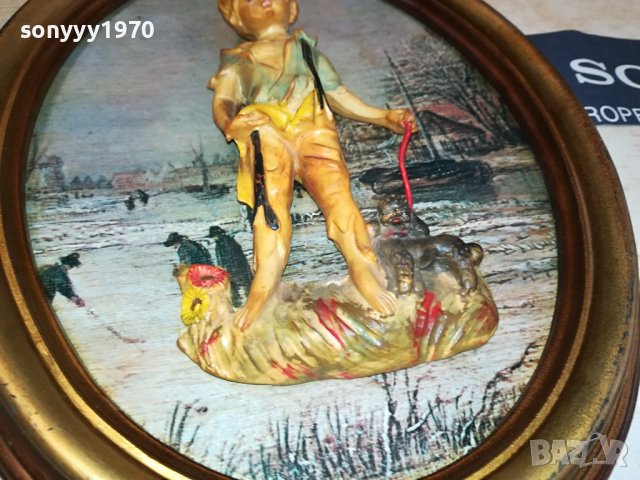 КАРТИНА ВНОС FRANCE 3108230753, снимка 8 - Антикварни и старинни предмети - 42028991