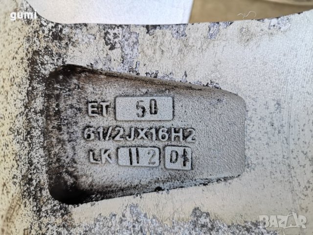 4бр 16ски джанти за VW, AUDI  5x112mm M246, снимка 4 - Гуми и джанти - 32152651