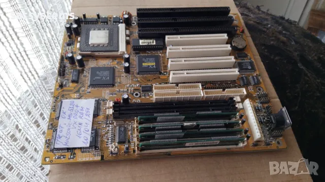 Дънна платка Matsonic MS-5120 VX PRO+ Socket 7 +16MB RAM, снимка 6 - Дънни платки - 47840406