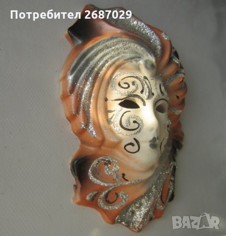 Маска Маски различни, Италия, пано, глава, украса, декорация Венеция, снимка 8 - Декорация за дома - 29124257
