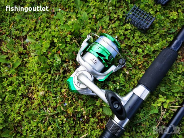 Фидер комплект на ПОЛОВИН ЦЕНА ! Въдица,макара,корда и хранилки !, снимка 2 - Въдици - 40477042