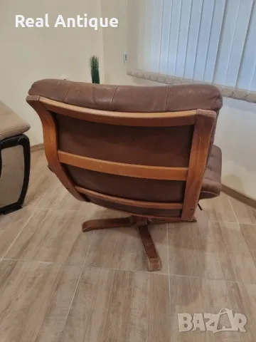 Страхотно стилна шведска кресло , снимка 5 - Антикварни и старинни предмети - 48911852