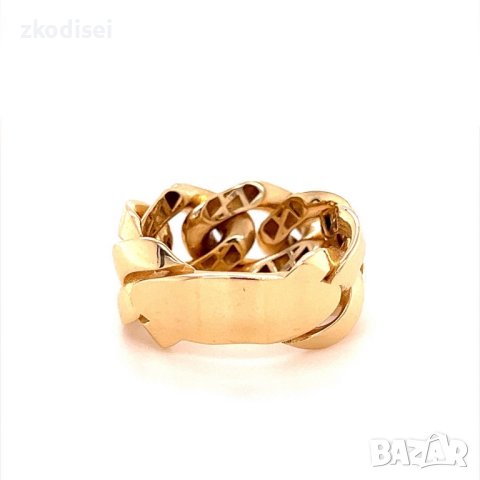 Златен дамски пръстен 6,96гр. размер:62 14кр. проба:585 модел:16399-5, снимка 3 - Пръстени - 40770118