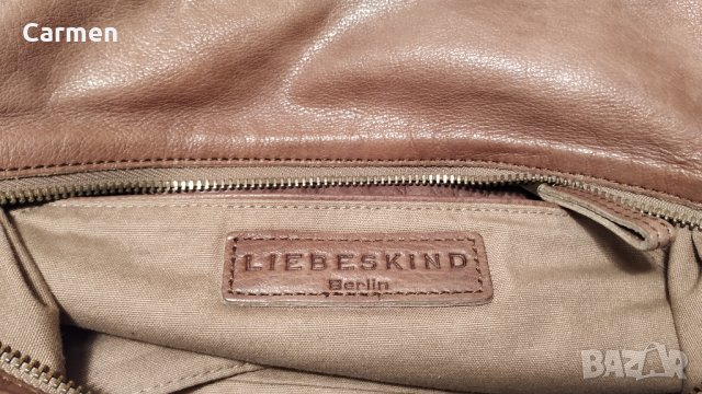 LIEBESKIND Berlin немска чанта от естествена кожа, снимка 5 - Чанти - 31280989