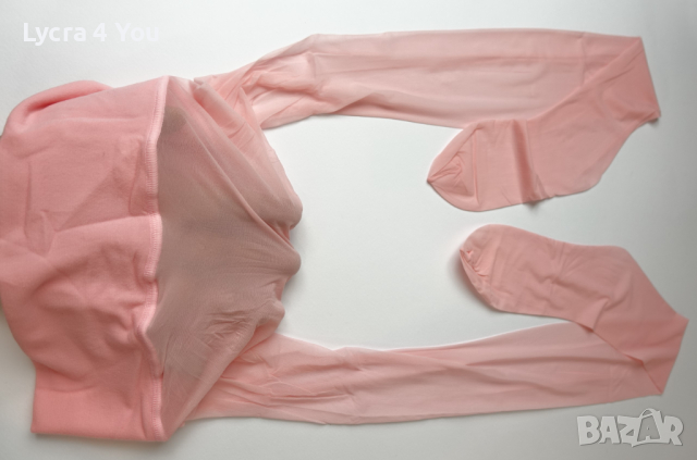 XS/S нов, розов безшевен дамски чорапогащник с широк плосък колан, снимка 7 - Бельо - 44546656