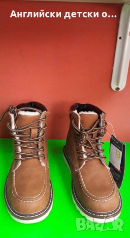 Английски детски боти , снимка 3 - Детски боти и ботуши - 30606815