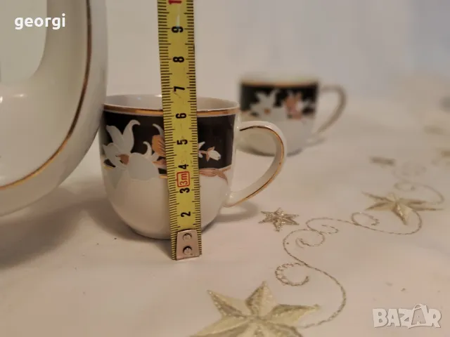 немски порцеланов сервиз за кафе 25/4, снимка 9 - Сервизи - 50200629